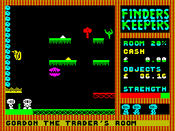 Finders Keepers — ZX SPECTRUM GAME ИГРА
