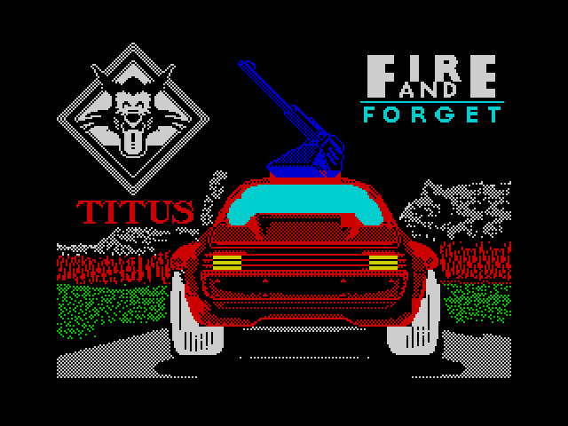 Fire and Forget — ZX SPECTRUM GAME