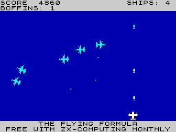 The Flying Formula — ZX SPECTRUM GAME ИГРА