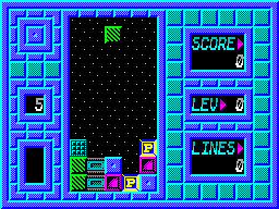 Petris — ZX SPECTRUM GAME ИГРА