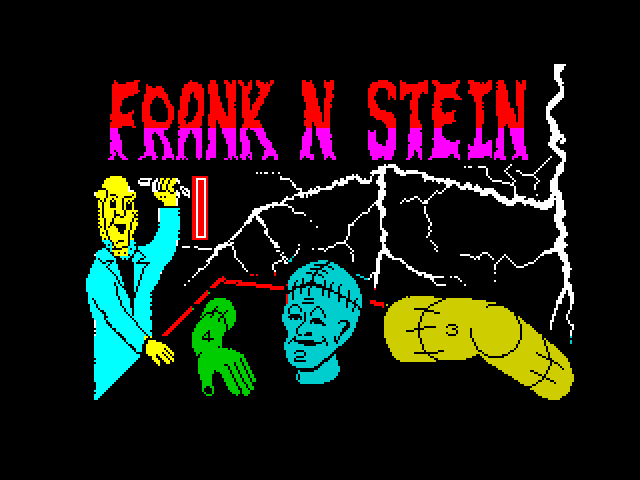Frank N Stein — ZX SPECTRUM GAME ИГРА
