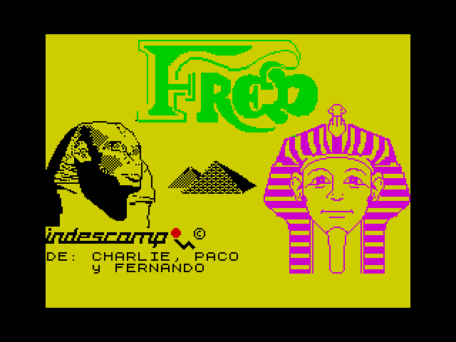 Fred — ZX SPECTRUM GAME ИГРА