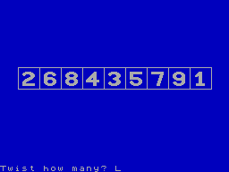 Twister — ZX SPECTRUM GAME ИГРА