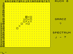 Kolko i Krzyzyk — ZX SPECTRUM GAME ИГРА