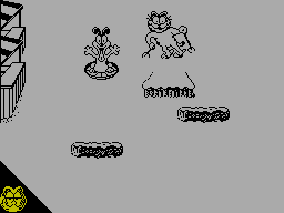 Garfield - Winter's Tail — ZX SPECTRUM GAME ИГРА