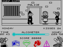 Andy Capp — ZX SPECTRUM GAME ИГРА
