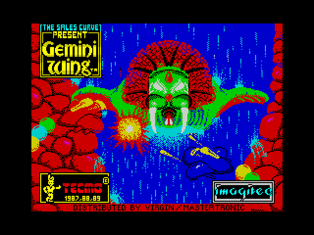 Gemini Wing — ZX SPECTRUM GAME