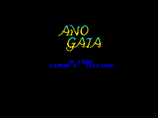 Ano Gaia — ZX SPECTRUM GAME ИГРА
