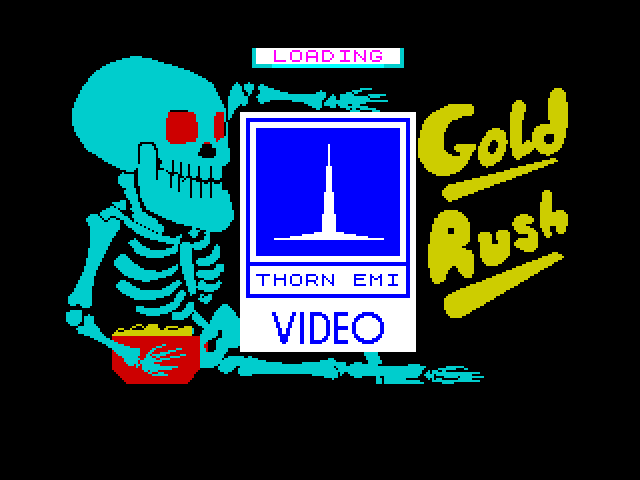 Gold Rush — ZX SPECTRUM GAME ИГРА