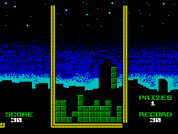 Night Tetris — ZX SPECTRUM GAME ИГРА