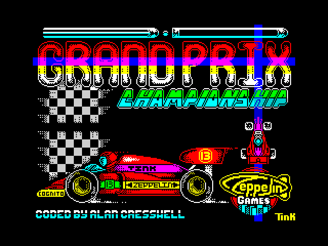 3D Grand Prix — ZX SPECTRUM GAME ИГРА
