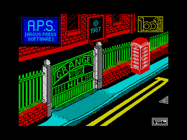 Grange Hill — ZX SPECTRUM GAME ИГРА