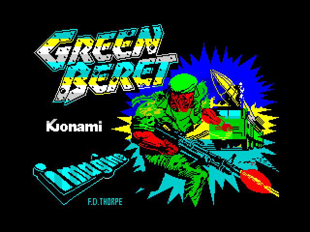 Green Beret — ZX SPECTRUM GAME ИГРА