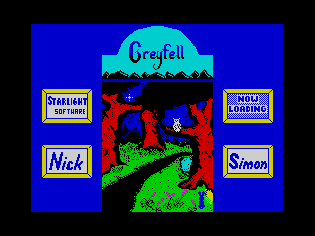 Greyfell — ZX SPECTRUM GAME ИГРА