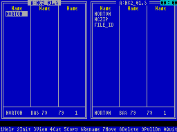 Norton Commander — ZX SPECTRUM GAME ИГРА