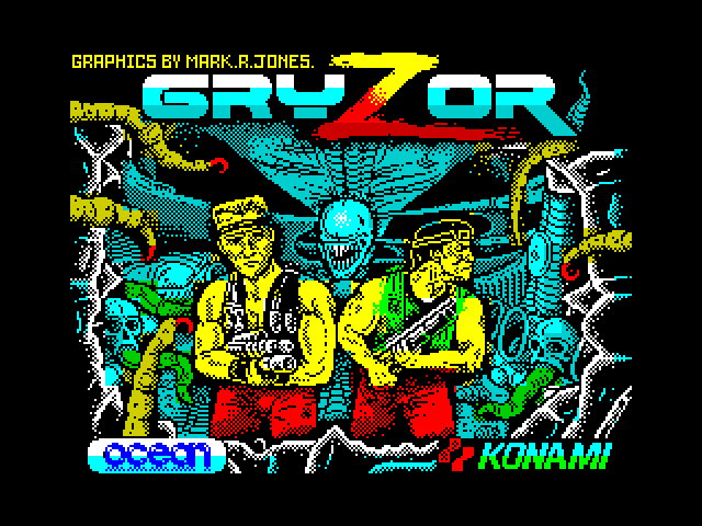 Gryzor — ZX SPECTRUM GAME ИГРА