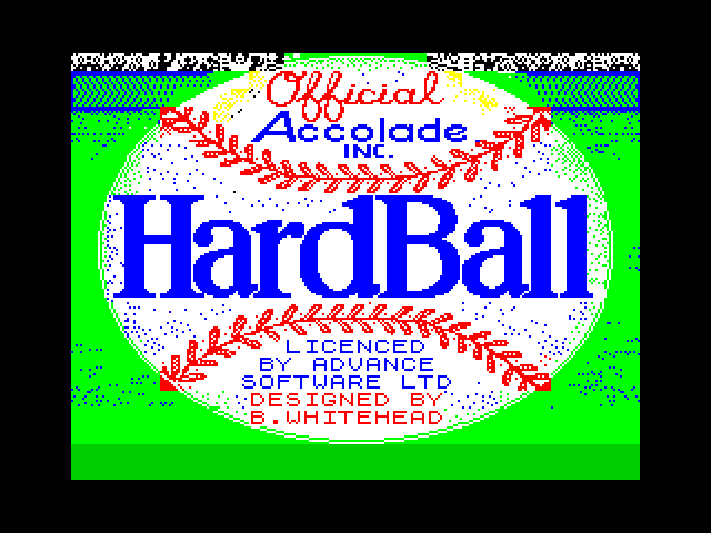 HardBall! — ZX SPECTRUM GAME