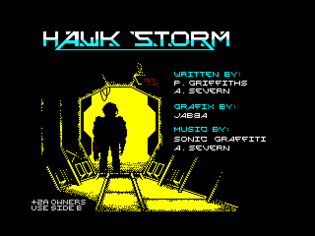 Hawk Storm — ZX SPECTRUM GAME ИГРА