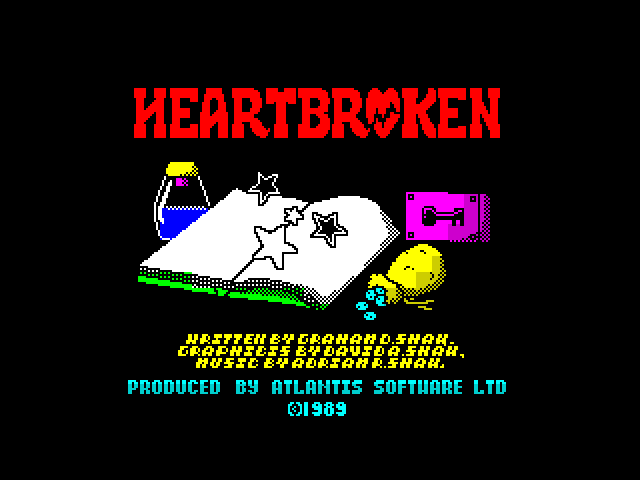 Heartbroken — ZX SPECTRUM GAME
