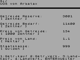 Arbatax — ZX SPECTRUM GAME ИГРА