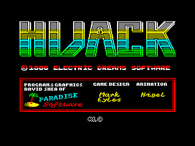 Hijack — ZX SPECTRUM GAME ИГРА
