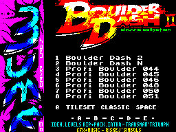 Boulder Dash 2 Classic Collection — ZX SPECTRUM GAME ИГРА