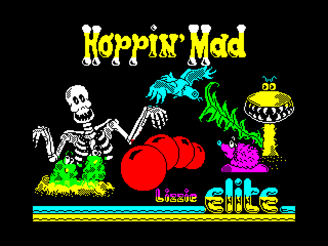 Hopping Mad — ZX SPECTRUM GAME