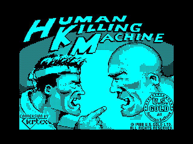 Human Killing Machine — ZX SPECTRUM GAME ИГРА