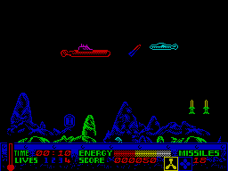 The Hunt for Red October - Based on the Movie — ZX SPECTRUM GAME ИГРА