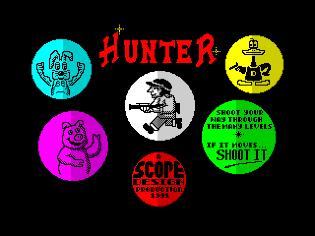 Hunter — ZX SPECTRUM GAME ИГРА