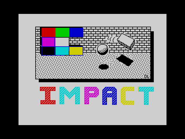 Impact — ZX SPECTRUM GAME ИГРА