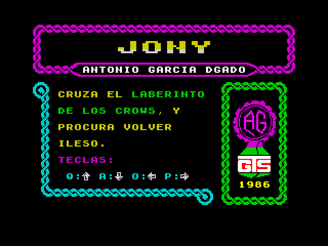 Johnny — ZX SPECTRUM GAME ИГРА