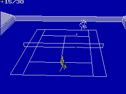 International 3D Tennis — ZX SPECTRUM GAME