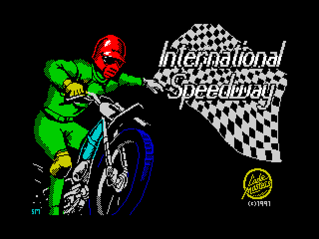 International Speedway — ZX SPECTRUM GAME ИГРА