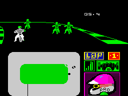 International Speedway — ZX SPECTRUM GAME ИГРА