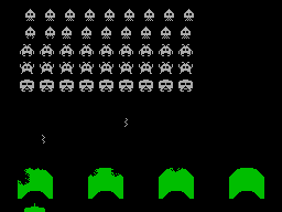 Invaders — ZX SPECTRUM GAME ИГРА