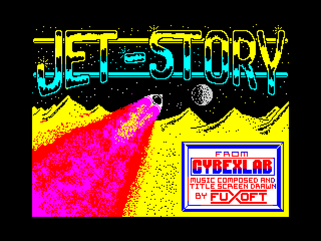 Jet-Story — ZX SPECTRUM GAME ИГРА
