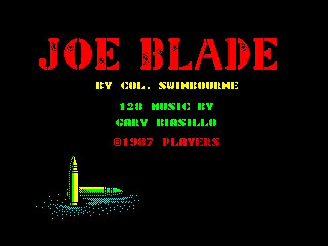 Joe Blade 4 — ZX SPECTRUM GAME ИГРА