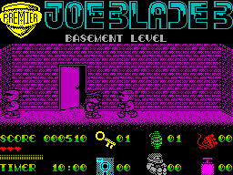 Joe Blade III — ZX SPECTRUM GAME ИГРА