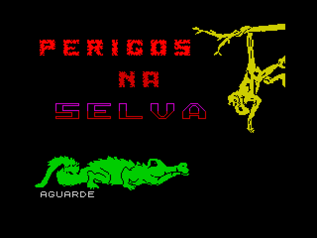 Jungle Trouble — ZX SPECTRUM GAME ИГРА