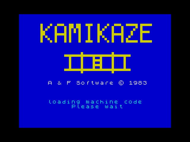 Kamakazi — ZX SPECTRUM GAME ИГРА