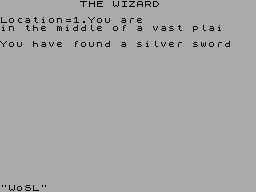 The Wizard — ZX SPECTRUM GAME ИГРА