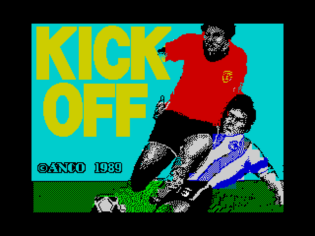 Kick Off — ZX SPECTRUM GAME ИГРА