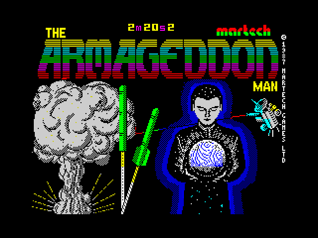 The Armageddon Man — ZX SPECTRUM GAME ИГРА