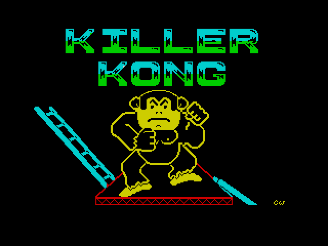 Killer Kong — ZX SPECTRUM GAME ИГРА