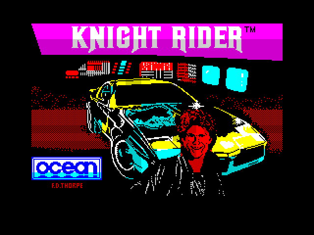 Knight Rider — ZX SPECTRUM GAME