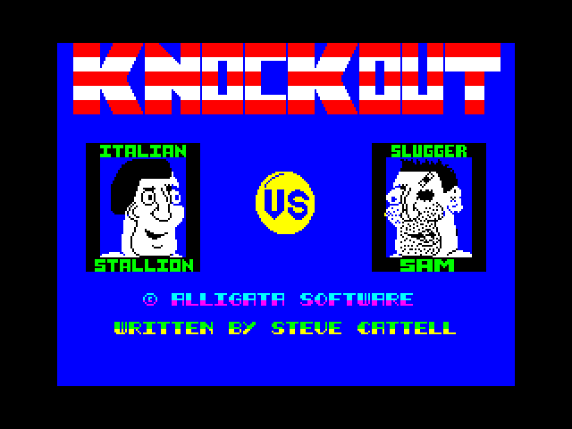 Knockout — ZX SPECTRUM GAME