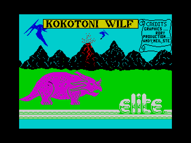 Kokotoni Wilf — ZX SPECTRUM GAME