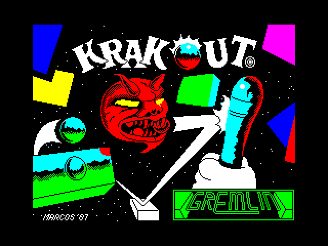Krakout — ZX SPECTRUM GAME ИГРА