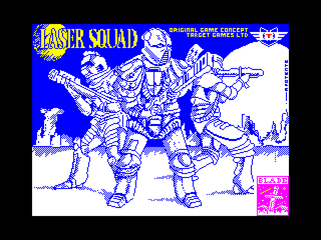 Laser Squad — ZX SPECTRUM GAME ИГРА